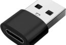 Adaptador USB Tipo C para USB Comum (Tipo A), Carregamento Rápido 30W, OTG Plug, Compatível com iPhone 11 12 13 14 Pro Max, Android, Carro, Power Bank, Transferência de Dados