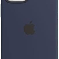 Capa em silicone com MagSafe para iPhone 12 | iPhone 12 Pro – Azul profundo