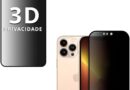 Película Privacidade 3D VIDRO Protetora de Tela Anti-riscos queda Proteção Total Compatível com Celular IPHONE X/11/12/13/14/15/16E PRO MAX ANTI BISBILHOTEIRO (15 PROMAX/ 16PLUS)