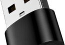 Adaptador USB Tipo C para USB Tipo A OTG 30W, Carregamento Rápido e Transferência de Dados, Compatível com iPhone 11 12 13 14 Pro Max, Android, MacBook, Notebook, Carro, Power Bank