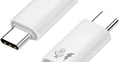 Adaptador De Lightning Para Usb C Para iPhone 15 16 Mic Carga Cor Cinza