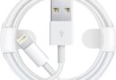 Cabo USB Compativel Com Iphone Reforçado, Compatível com iPhone 6 7 8 X Xs 11 Se 12 Xr 13 14 Pro Max Carregamento Rapido e Transferência de Dados Acabamento Premium