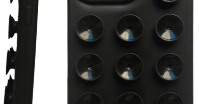 Capa Ventosa de sucção para Celular Silicone, Compatível com iphone, Capinha, Case, Suporte Versátil, Antiderrapante, Gruda na parede, Cola, Suporte, Telefone, Reforçado, PREMIUM (Preto, IPhone 15)