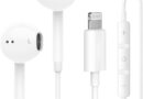 1 pacote de fones de ouvido com fio para iPhone com conector Lightning (microfone integrado e controle de volume) [certificado oficial] Fones de ouvido compatíveis com iPhone 14/13/12/SE/11/XR/XS/X/7