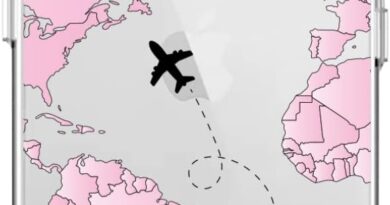 Capa Capinha Anti Impacto para Iphone 11, 12, 13, 14, 15 e suas variações Modelo Mapa Mundi Rosa (Iphone 11)