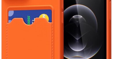 oakxco Capa para iPhone 12 Pro com suporte para cartão, linda capa de telefone carteira de silicone com compartimento para cartão de crédito, bolsa fina de borracha macia para mulheres e homens com