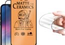 Película Protetor de Tela Cerâmica Fosco Anti Risco e Impacto Para Apple iPhones Proteção Total Não Quebra (iPhone 13 Pro Max / 14 Plus)