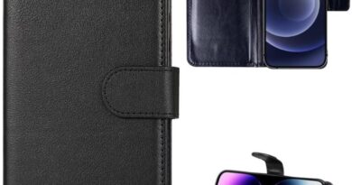 Capa Capinha Carteira Para iPhone 11 12 Pro 13 14 Pro Max Case Porta Cartões Em Couro Flip Wallet 360 Anti Impacto (iPhone 12 Pro)
