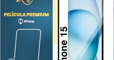 Pel�cula Nanoshield Danet Premium para iPhone Modelo 13 a 16 – Prote��o Anti-Digital e Resist�ncia Superior a Impactos (iPhone 15 Normal)