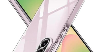 Capa Protetora Compatível_Samsung Galaxy A36 TPU Flexível Transparente com Proteção para Câmera
