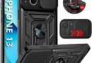 Capa Capinha Armor Anti Impacto Ring Luxo Para iphone 13 (Tela 6.1) + Anel Giratorio + Proteção De Câmera – Proteção Militar