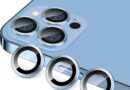 Película Protetora Lente Enfeite Câmera Compatível com iPhone 14 (Azul Comum)