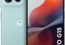 Smartphone Motorola Moto g15-128GB 12GB (4GB RAM+8GB Ram Boost) e Camera 50MP com AI e Night Vision Bateria de 5200 mAh Tela FHD+ 6.7″ com Superbrilho NFC – Azul Claro