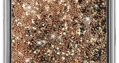 Case-Mate – WATERFALL – Capa com glitter para iPhone 11 Pro – 5,8 polegadas – Ouro