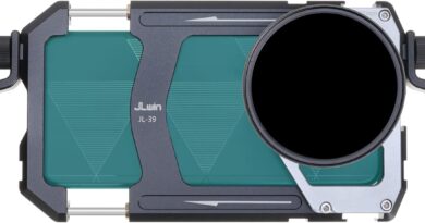 FocusFoto Gaiola universal para celular com filtro Fader ND variável de 67 mm, kit de equipamento de vídeo para smartphone com alças duplas, capa estabilizadora de vlogging para filmagem portátil para