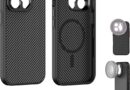 FREEWELL Capa Pro Filmmaker para iPhone 14 Pro Max – Lente Magnética e Montagem de Filtro de 17 mm Preta