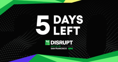 Only 5 days until Disrupt 2025 ignites the startup world | TechCrunch