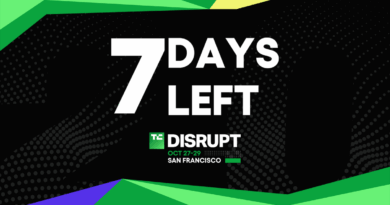 Only 7 days until TechCrunch Disrupt 2025 and ticket prices increase 