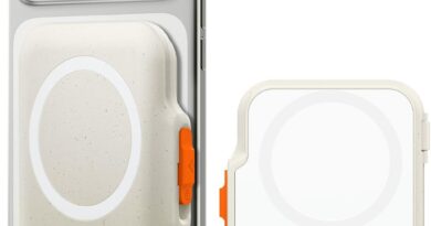 Spigen Tintap (MagFit+) Carteira magnética rígida para cartão projetada para carteira MagSafe compatível com iPhone 16, iPhone 15, iPhone 14, iPhone 13, iPhone 12, modelos MagSafe, acessórios