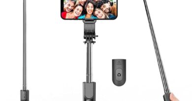 Bastão de selfie portátil, tripé portátil para telefone com controle remoto sem fio removível, tripé de bastão de selfie para iPhone 14, 13, 12, 11, Pro, Xs Max Xr X 8 7 Plus, Android TUBARÃO STORES