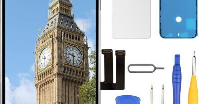 LL TRADER Substituição de tela para iPhone 11 LCD Retina 6.1” FHD Display COF Touch Screen digitalizador com kits de ferramentas de reparo, fita impermeável, protetor de tela (para modelo A2111