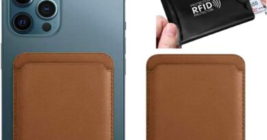 KIT Anel + Suporte de cartão |traseira do telefone| Porta Cartão MagSafe, suporte magnético forte, suporte magnético para telefone, destacável compatível com iPhone 12/13/14/15 Pro |Pro MAX (Marron)