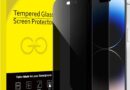 JETech Película de Vidro Temperado de Cobertura Total de Privacidade para iPhone 14 Pro 6,1 Polegadas, Protetor de Tela Anti-Espião, Caso-Amigável, Pacote com 2