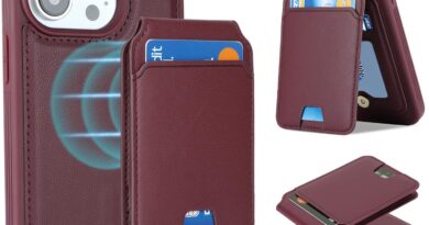 Havaya Capa para iPhone 13 pro max e iPhone 12 Pro Max Capa carteira magsaf compatível 2 em 1 magnético destacável com suporte para cartão traseiro slot para cartões couro à prova de choque suporte