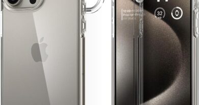 Capa Spigen para iPhone 15 Pro, ultra híbrida [anti-amarelecimento] projetada para Apple iPhone 15 Pro – transparente como cristal