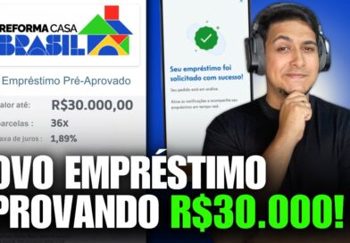 NOVO EMPRÉSTIMO DO GOVERNO! “REFORMA CASA BRASIL” ATÉ R$30 MIL PARA REFORMAR SUA CASA | CONFIRA