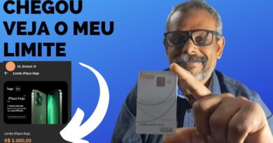💳CHEGOU O MEU CARTÃO DE CRÉDITO VISA HOJE IPLACE – LIMITE ATÉ LEGAL
