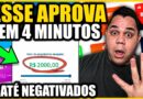 🔥 Esse Cartão de Crédito APROVA na Hora mesmo NEGATIVADO (Setembro 2025)