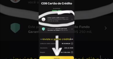 Como AUMENTAR o LIMITE do CARTÃO DE CRÉDITO do C6 BANK e AINDA TER RENDIMENTO#c6bank #cdb #rendafixa