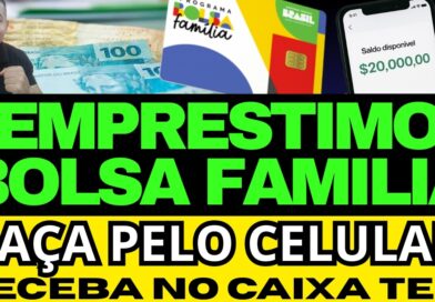 TUDO PELO CELULAR: COMO FAZER O EMPRÉSTIMO DO BOLSA FAMILIA 2025