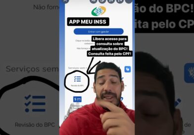 Consulta BPC LOAS liberado no MEU INSS #inss #bpcloas #noticias