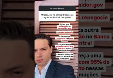 Dívida com o Bradesco. Como negociar dívida com o Bradesco. Dívida de cartão Bradesco.