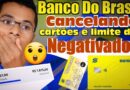 BANCO DO BRASIL cartão de crédito, negativados,  porque estar REDUZINDO LIMITE cancelando