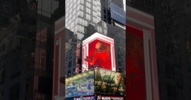 Official Trailer – Jurassic World Rebirth Times Square 3D Billboard | Last #jurassicworld Video #jurassicworldrebirth