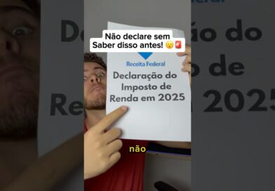 Como fazer a declaração do imposto de renda pelo seu celular em 2025 simples e rápido!